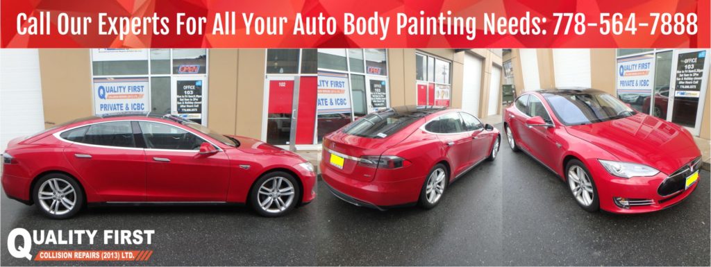 Call Quality First Collision for Auto Body Painting Services, BC